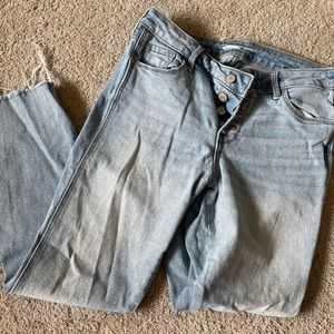 Old Navy Button Fly Womens Size 8 Jeans